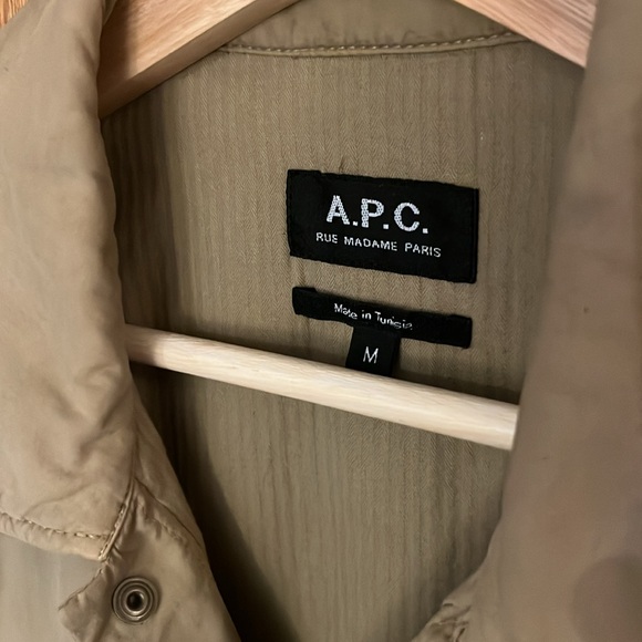 APC beige lightweight jacket - Picture 2 of 7